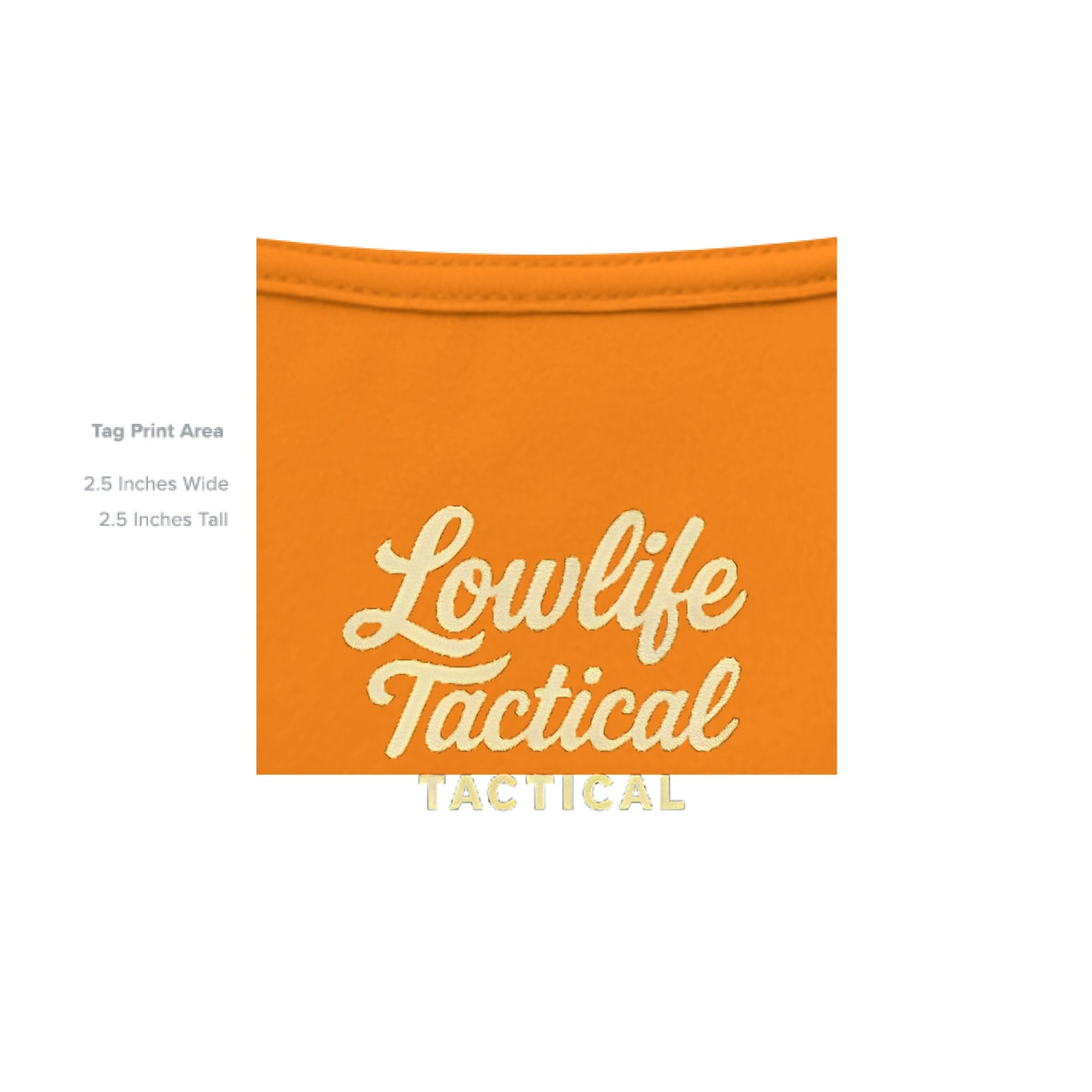 SAFETY ORANGE - INSIDE_TAG_LINE