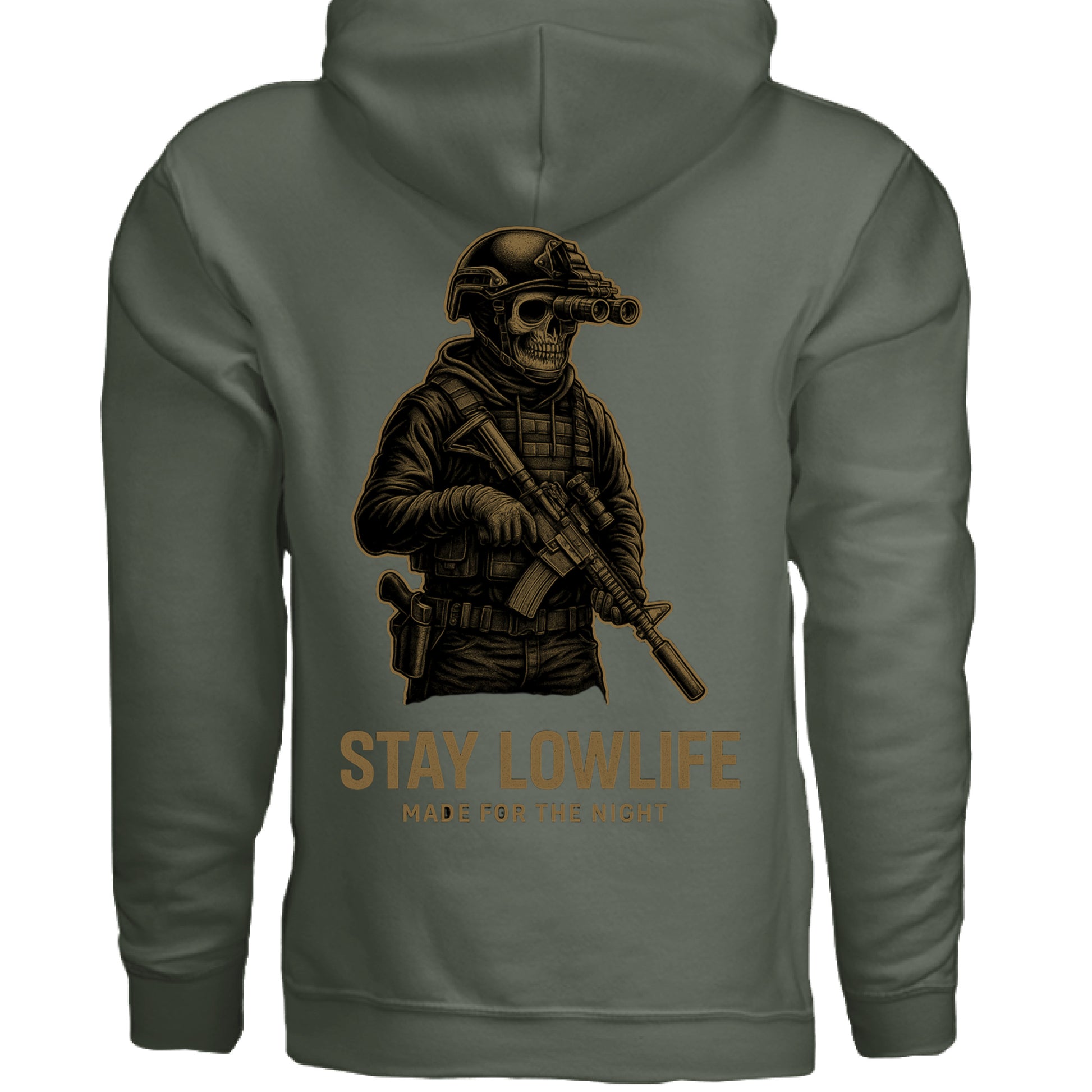 MILITARY GREEN - BACK