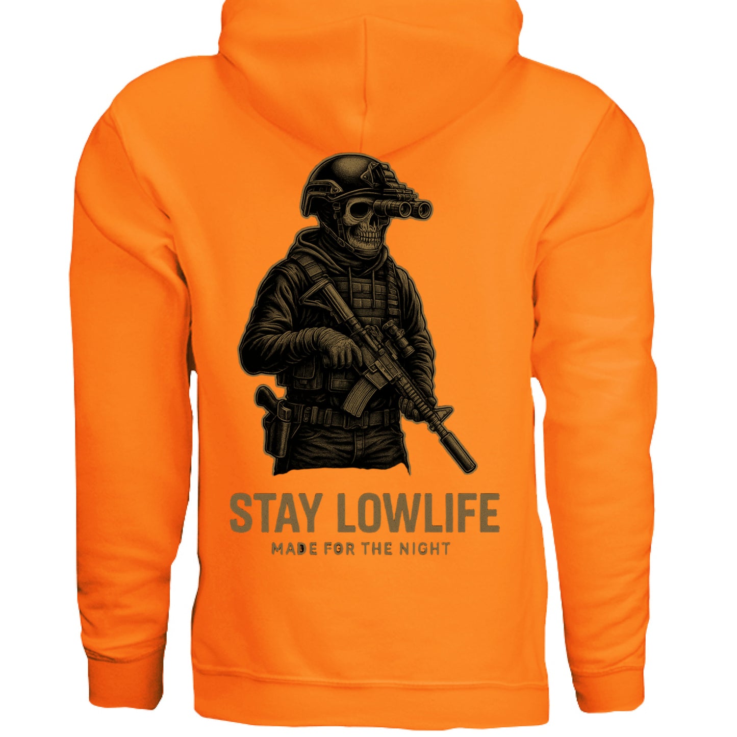 SAFETY ORANGE - BACK